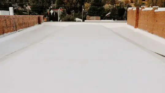 flat commercial roof