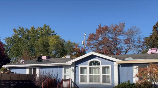 blue house